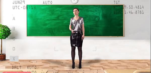  Undress the teacher with X-Ray Glasses — VR by Jeny Smith